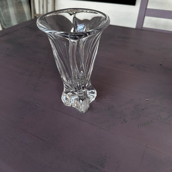 Art Vannes France 1mid century modern Chrystal Vase - Picture 5 of 6